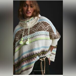 Anthropologie Two-Piece Hoodie Sweater